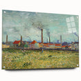 Impressionism Wall Art - Factories at Clichy by Van Gogh Print