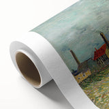 Impressionism Wall Art - Factories at Clichy by Van Gogh Print