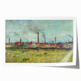 Impressionism Wall Art - Factories at Clichy by Van Gogh Print