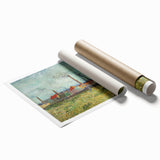 Impressionism Wall Art - Factories at Clichy by Van Gogh Print