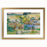 Impressionism Wall Art - Farms near Auvers by Van Gogh Print