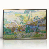 Impressionism Wall Art - Farms near Auvers by Van Gogh Print