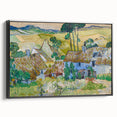 Impressionism Wall Art - Farms near Auvers by Van Gogh Print
