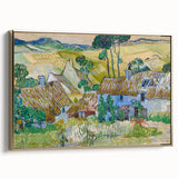 Impressionism Wall Art - Farms near Auvers by Van Gogh Print