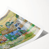 Impressionism Wall Art - Farms near Auvers by Van Gogh Print