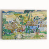 Impressionism Wall Art - Farms near Auvers by Van Gogh Print