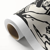 Modern Wall Art - Monochrome Abstract Composition - Contemporary Decor