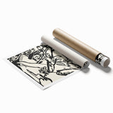 Modern Wall Art - Monochrome Abstract Composition - Contemporary Decor