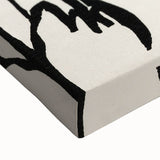 Modern Wall Art - Monochrome Abstract Composition - Contemporary Decor