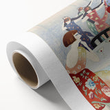 Modern Wall Art: Elegant Dance Salon Scene in Vintage Style