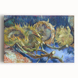 Impressionism Wall Art - Four Withered Sunflowers by Van Gogh Print