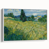 Impressionism Wall Art - Green Wheat Field with Cypress by Van Gogh