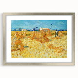 Impressionism Wall Art - Harvest in Provence by Van Gogh Print