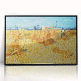 Impressionism Wall Art - Harvest in Provence by Van Gogh Print