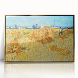 Impressionism Wall Art - Harvest in Provence by Van Gogh Print