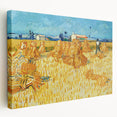Impressionism Wall Art - Harvest in Provence by Van Gogh Print
