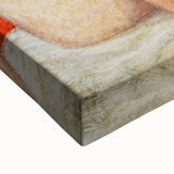 Modern Wall Art: Serene Nude Portrait by the Sea in Soft Tones