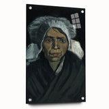 Impressionism Wall Art - Head of a Peasant Woman by Vincent van Gogh