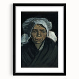 Impressionism Wall Art - Head of a Peasant Woman by Vincent van Gogh