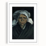 Impressionism Wall Art - Head of a Peasant Woman by Vincent van Gogh