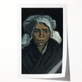 Impressionism Wall Art - Head of a Peasant Woman by Vincent van Gogh