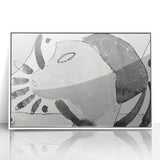 Modern Wall Art - Minimalist Cat Abstraction - Contemporary Decor