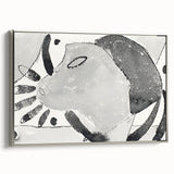 Modern Wall Art - Minimalist Cat Abstraction - Contemporary Decor