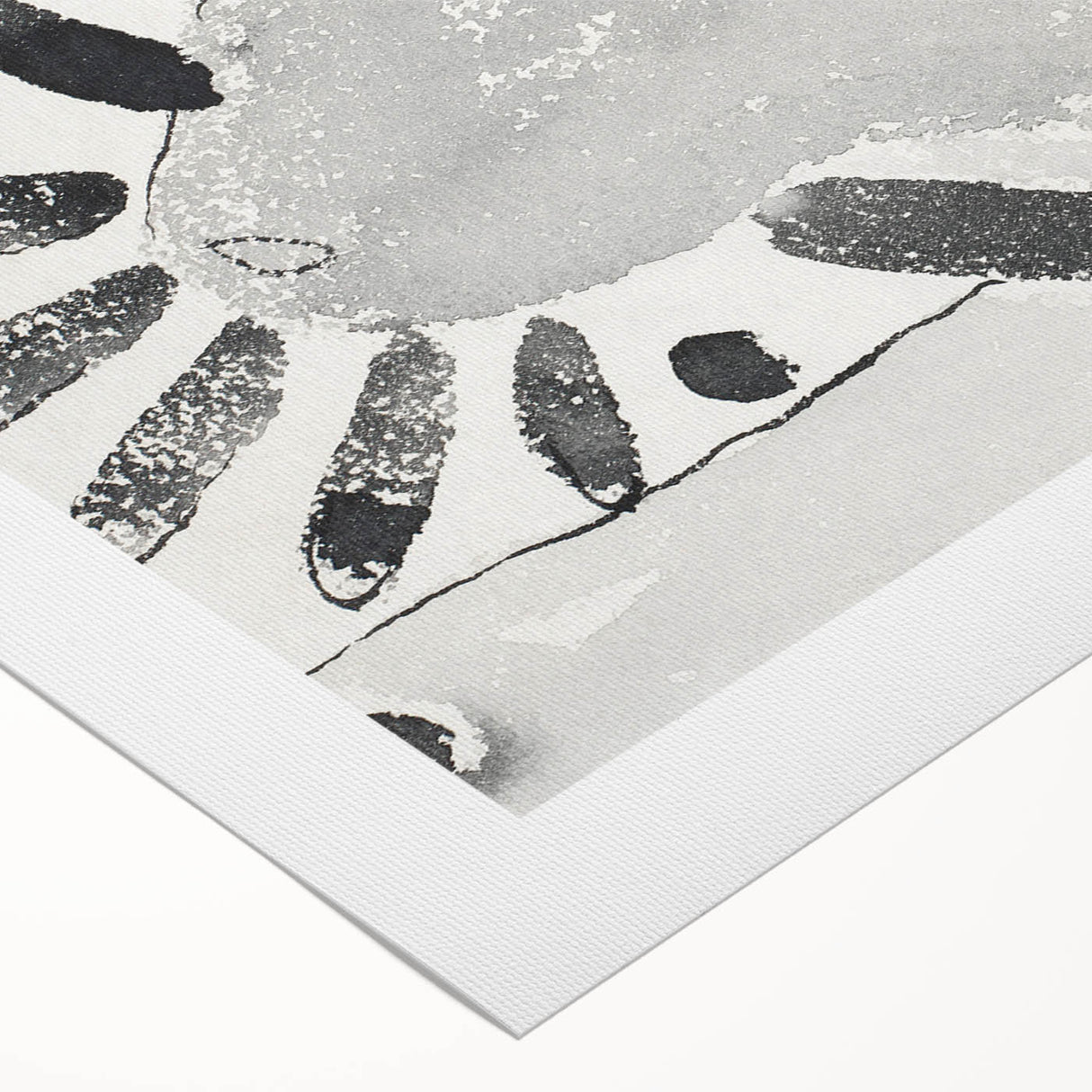 Modern Wall Art - Minimalist Cat Abstraction - Contemporary Decor