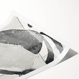 Modern Wall Art - Minimalist Cat Abstraction - Contemporary Decor