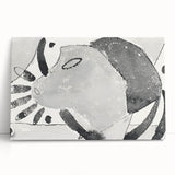 Modern Wall Art - Minimalist Cat Abstraction - Contemporary Decor