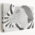 Modern Wall Art - Minimalist Cat Abstraction - Contemporary Decor