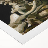 Impressionism Wall Art - Skeleton with Cigarette by Vincent van Gogh