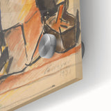 Abstract Modern Still Life - Contemporary Art with Warm Tones - Modern Wall Art