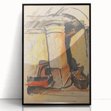 Abstract Modern Still Life - Contemporary Art with Warm Tones - Modern Wall Art