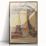 Abstract Modern Still Life - Contemporary Art with Warm Tones - Modern Wall Art