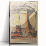 Abstract Modern Still Life - Contemporary Art with Warm Tones - Modern Wall Art