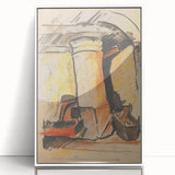 Abstract Modern Still Life - Contemporary Art with Warm Tones - Modern Wall Art