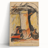 Abstract Modern Still Life - Contemporary Art with Warm Tones - Modern Wall Art