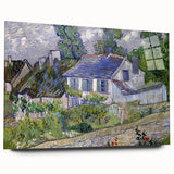 Impressionism Wall Art - Houses at Auvers by Van Gogh Print