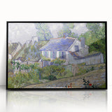 Impressionism Wall Art - Houses at Auvers by Van Gogh Print