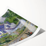 Impressionism Wall Art - Houses at Auvers by Van Gogh Print