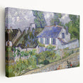 Impressionism Wall Art - Houses at Auvers by Van Gogh Print