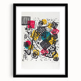 Abstract Modern Art - Bold Geometric Modern Wall Art Print