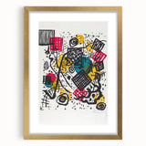 Abstract Modern Art - Bold Geometric Modern Wall Art Print