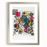 Abstract Modern Art - Bold Geometric Modern Wall Art Print