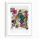Abstract Modern Art - Bold Geometric Modern Wall Art Print