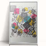 Abstract Modern Art - Bold Geometric Modern Wall Art Print