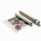 Abstract Modern Art - Bold Geometric Modern Wall Art Print