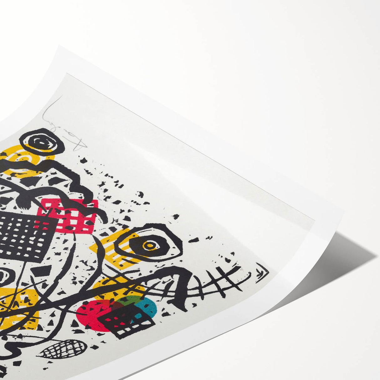 Abstract Modern Art - Bold Geometric Modern Wall Art Print