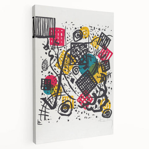 Abstract Modern Art - Bold Geometric Modern Wall Art Print